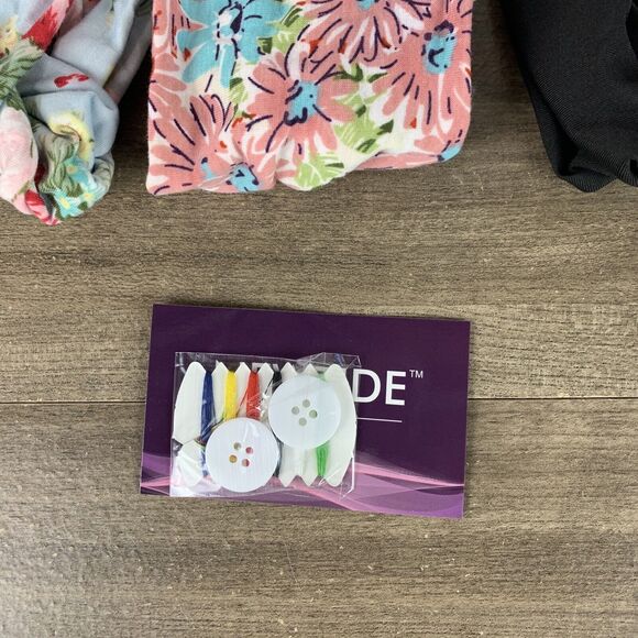 6 Pack Women Elastic Flower Printed Turban Head Wrap Headband Twisted Hair Band - Picture 8 of 12